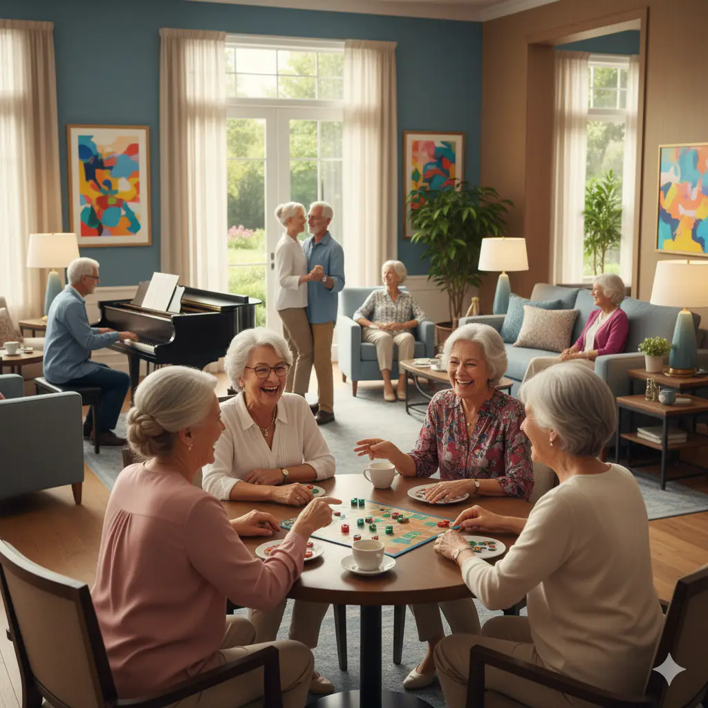 The Vibrant Social Life of Senior Apartments